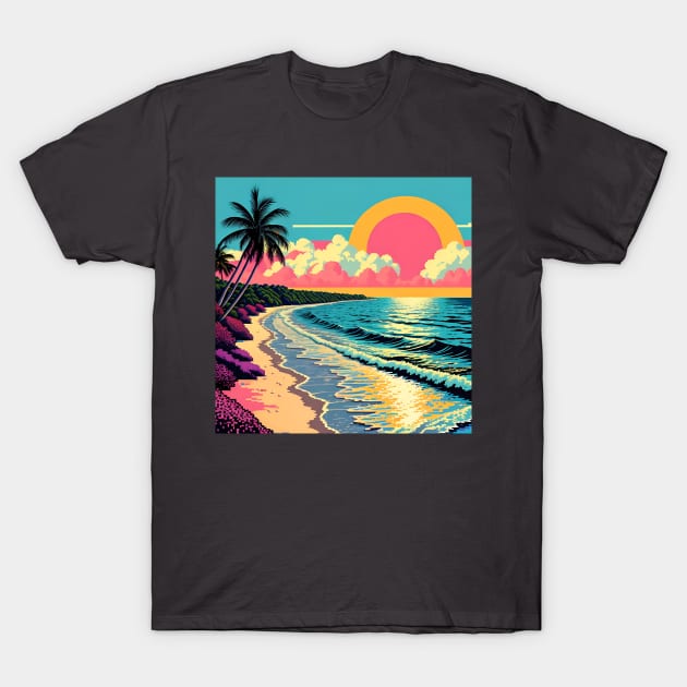 Candy Beach T-Shirt by Th3ETHNomad 